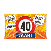 Gevelvlag XL 40 Jaar 150cm
